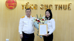 Bà Trần Thị Hải Yến giữ chức Phó chánh Văn phòng Tổng cục Thuế