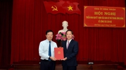 Ủy viên Ủy ban Kiểm tra Trung ương Đoàn Anh Dũng làm Phó bí thư Bình Thuận