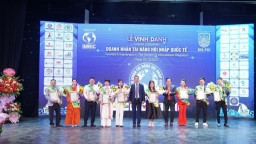 Vinh danh Doanh nhân tài năng hội nhập quốc tế năm 2022