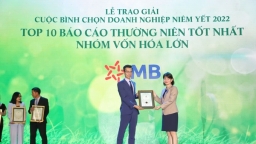 MB vào top 10 doanh nghiêp niêm yết có báo cáo thường niên xuất sắc nhất