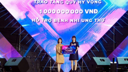 MIKGroup tiếp tục hành trình thắp sáng “mặt trời hy vọng” cho “chiến binh nhí”
