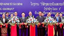 Khánh thành dự án Học viện Kinh tế - Tài chính Đông Khăm Xạng