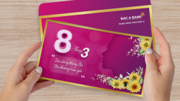 Món quà đặc biệt BAC A BANK dành tặng khách hàng nữ nhân ngày phụ nữ 8/3