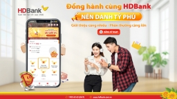 “Đồng hành cùng HDBank, nên danh tỷ phú” 2023 đã trở lại 