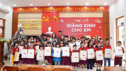 Giáng sinh sớm ở Trung tâm bảo trợ trẻ em tỉnh Quảng Ninh