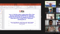 VTCA mở lớp cập nhật kiến thức thuế và kế toán tháng 6, 7