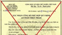 Bộ Y tế cảnh báo sản phẩm THYROID MEDICATION sử dụng xác nhận công bố giả mạo