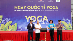 Hơn 1.000 người đồng diễn, lan tỏa thông điệp Yoga – hài hòa và an lạc