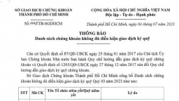 HOSE cắt margin 76 mã cổ phiếu trong quý 3/2023