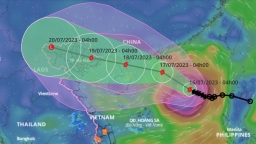 Bão số 1 đang mạnh lên, hướng vào Bắc Bộ