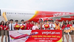 Vietjet đón tàu bay thứ 101