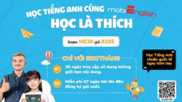 Học trực tuyến không giới hạn với bộ ba gói cước của mobiEdu