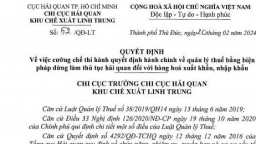 Công ty Thương mại Dịch vụ Phú Sang bị cưỡng chế thuế