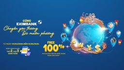 Eximbank tung chương trình ưu đãi chuyển tiền lớn nhất cho khách hàng cá nhân