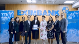 Eximbank vinh dự nhận giải thưởng Thanh toán Quốc tế xuất sắc từ Citibank