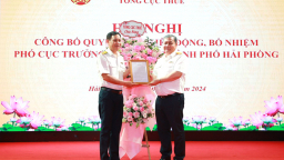 Ông Mai Chiến Thắng làm Phó cục trưởng Cục Thuế Hải Phòng