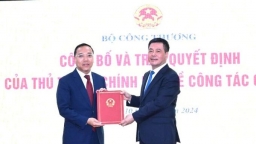 Ông Nguyễn Hoàng Long nhận quyết định Thứ trưởng Bộ Công Thương