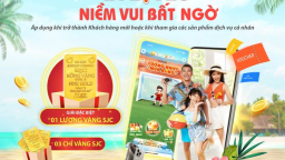 HDBank tặng một lượng vàng SJC cho khách hàng mỗi tháng 