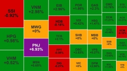 Cổ phiếu ngân hàng hỗ trợ, VN-Index tăng hơn 9 điểm