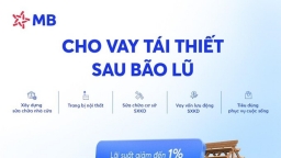 MB triển khai gói vay 2.000 tỷ đồng hỗ trợ tái thiết cuộc sống cho khách hàng ảnh hưởng vùng bão lũ