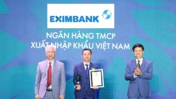 Eximbank nhận giải thưởng thương hiệu mạnh Việt Nam 2024