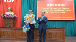 Ông Nguyễn Đức Tuy giữ chức Phó bí thư Tỉnh uỷ Kon Tum