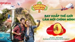 Khám phá Vietjet Green Friday – Ưu đãi lớn nhất năm, bay xanh khắp thế giới