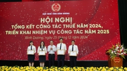 Năm 2024 Cục Thuế Bình Dương thu ngân sách nhà nước đạt khoảng 57 nghìn tỷ đồng