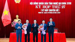 Nghệ An có thêm 2 Phó chủ tịch UBND tỉnh