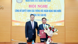 Ông Lại Hữu Phước làm Chánh Thanh tra Ngân hàng Nhà nước