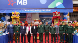 Khai trương Ngân hàng MB Chi nhánh Cao Bằng