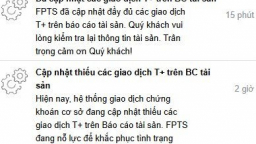 Chứng khoán FPTS giải thích gì về sự cố giao dịch