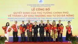 Công bố Quyết định của Thủ tướng về thành lập Khu thương mại tự do Đà Nẵng