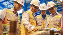EVNGENCO3 tiếp sức người lao động trên công trường đại tu tổ máy S1