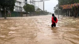 Bão số 5 suy yếu thành áp thấp, gây mưa lớn ở nhiều nơi