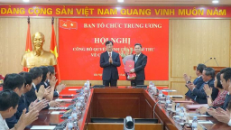 Trưởng ban Tổ chức Thành ủy Hà Nội Hà Minh Hải làm Phó Ban Tổ chức Trung ương