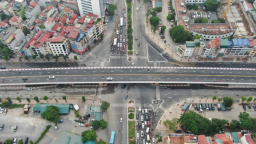 Hà Nội khánh thành cầu vượt Hoàng Quốc Việt - Nguyễn Văn Huyên
