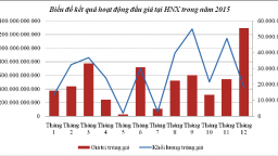 HNX: Hoạt động đấu giá tăng gấp rưỡi năm 2014