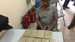 Bắc Ninh: Bắt quả tang đối tượng vận chuyển thuê 9 bánh heroin