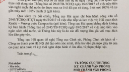 Giả mạo công văn Tổng cục Hải quan để lừa đảo góp vốn