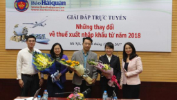 Thuế ô tô hâm nóng buổi Giải đáp trực tuyến 'Những thay đổi về thuế XNK từ năm 2018'