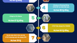 10 đơn vị nợ thuế, phí đất nhiều nhất Hà Nội