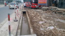 Dấu hiệu rút ruột công trình tại dự án nâng cấp Quốc lộ 7A ở Nghệ An