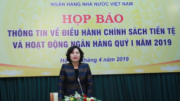 Quý I/2019: Tín dụng tăng 2,28%, nợ xấu dưới 2%