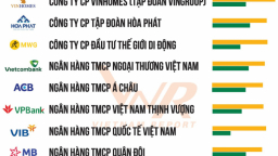 6 ngân hàng lọt Top 10 công ty đại chúng uy tín và hiệu quả năm 2021