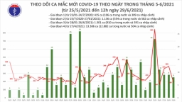 Trưa 29/6: Thêm 102 ca mắc COVID-19, Tp.HCM vẫn nhiều nhất