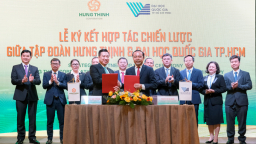 Tập đoàn Hưng Thịnh và Đại học Quốc gia Tp.HCM ký kết hợp tác chiến lược