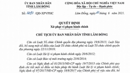 Xả chất thải nguy hại vào môi trường, Công ty Cổ phần Xây dựng số 1 Lâm Đồng bị phạt