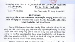 Ninh Thuận: Nhiều dự án chưa đủ điều kiện kinh doanh bất động sản nhưng vẫn bán hàng