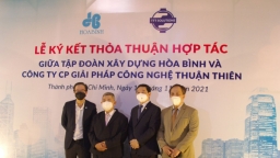 Tập đoàn Hòa Bình và Thuận Thiên ký kết hợp tác trong thi công xây dựng